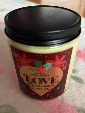 BBW Cotton Candy Champagne Single Wick Candle